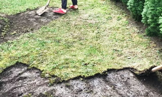Снятие дерна старого газона в Урюпинске – от 525 руб. | 2Землекопа-Рюп